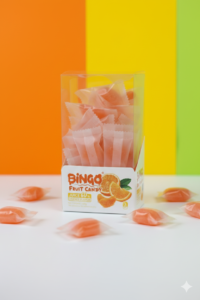 ⁦Bingo Fruit Candy (48pcs)  *21⁩ - الصورة ⁦2⁩