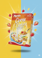⁦Marsin Corn Flakes – Golden Breakfast Cereal (250g) *10⁩ - الصورة ⁦2⁩