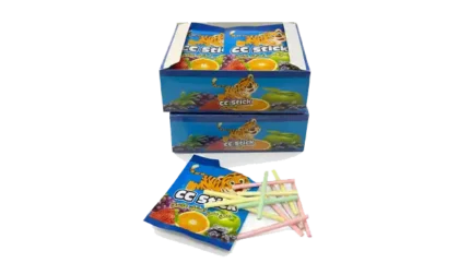 Stick Fruit Flavored Powder Straws – Assorted Party Pack